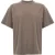 Rick Owens Grijze Katoenen T-Shirt