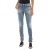 Lange denim broek versleten en gescheurd effect 10DB50305 vrouw