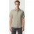 No Excess Shirt Short Sleeve Slub Allover Printed Green