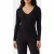 GUESS Agathe Ls Vn Top Swe Jet Black A996