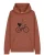 Watapparel Sweatshirt ‘Fahrrad Und Pizza’  bruin / zwart