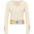 Mymo Trui met gehaakte tailleband Nolie Dames lichtbeige