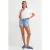 Hoge Taille Katoenen Denim Mama Shorts