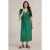 White Stuff Lucy Midi Dress Green Multi