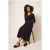 White Stuff Megan Embroidered Jersey Dress Black Multi