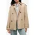 Tommy Hilfiger Cotton Short Trench Beige