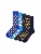 Happy Socks Sokken  navy / lichtblauw / geel / rood / wit