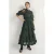 Boden Tulle Ruffle Midi Party Dress Grn