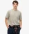 The Merchant Store – T-shirt met Borstzak Grey