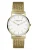 Liebeskind Berlin Analoog horloge ‘New Case’  goud / wit