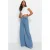 TRENDYOLMİLLA Dames Blauw Effen Wijde pijp Hoge taille Jeans