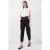 Enkelhoge Rechte Broek met Strik
