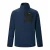 Regatta Heren Frankie Half Zip Fleece Top (Marine, Zwart)