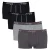 SLOGGI Boxershorts  grijs / zwart