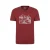 Mountain Warehouse Heren Lineair Organisch T-Shirt (Donkere Bourgogne)