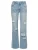 KOROSHI Jeans  lichtblauw / wit