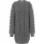 Moschino Golden M Stretch Mohair Dress Grey