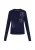 usha BLACK LABEL Trui  navy / zilver