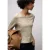 Street One Dames Gestreept shirt in Beige