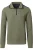 Casa Moda Half-Zip Sweater groen, Effen