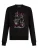 Karl Lagerfeld Sweatshirt ‘Karl Series’  robijnrood / zwart / wit