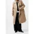 French Connection Coco Twill Trench Coat Autumn Camel