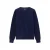 State of Art wollen regular fit gebreide trui – dark-blue plain