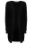 Influencer Gebreid vest  zwart