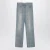 Lichtblauwe Washed Effect Jeans
