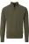 Redmond Half-Zip Sweater groen, Effen