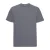 Russell Europa Heren Klassiek Zwaargewicht Ringspun Korte Mouwen T-Shirt (Konvooi Grijs)
