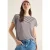 Cecil Dames Shirt met boothals en strepen in Rood