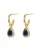 Hey Happiness Oorbellen ‘September Birthstone’  goud