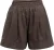 Yaya Geweven short met hoge taille Bruin dames