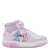 Stitch imitatieleren sneakers met lichtjes – lila