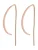 Pilgrim Oorbellen ‘Peony’  rose-goud