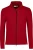 HAKRO Function Fleece jas rood, Effen