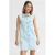 ICHI spijkerjurk light blue denim