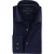 Overhemd Venti wijde fit donkerblauw wide spread