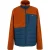 Regatta Heren Frankie Borg Full Zip Hybride Jas (Pottenbakkersklei/Moonlight Denim)