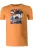 Marvelis Casual T-Shirt ronde hals oranje, Bedrukt