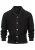 INDICODE JEANS Gebreid vest ‘ Brandox ‘  zwart
