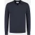 Born With Appetite Polo lange mouwen heren Blauw Connor Knit Ls BWA26105CO75/4001