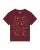 Watapparel Shirt ‘ This is Art ‘  gemengde kleuren / bordeaux