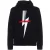 Neil Barrett Zwarte Katoenen Sweatshirt