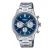 Casio Edifice Heren Horloge Zilverkleurig EFR-575D-2AEF