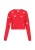 MYMO Gebreid vest  rood