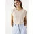 Garcia Ladies T-shirt Ss Beige Stone