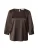 COMMA Blouse  donkerbruin