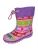 BECK Regenlaarzen ‘Joy’  groen / lila / rosa / rood